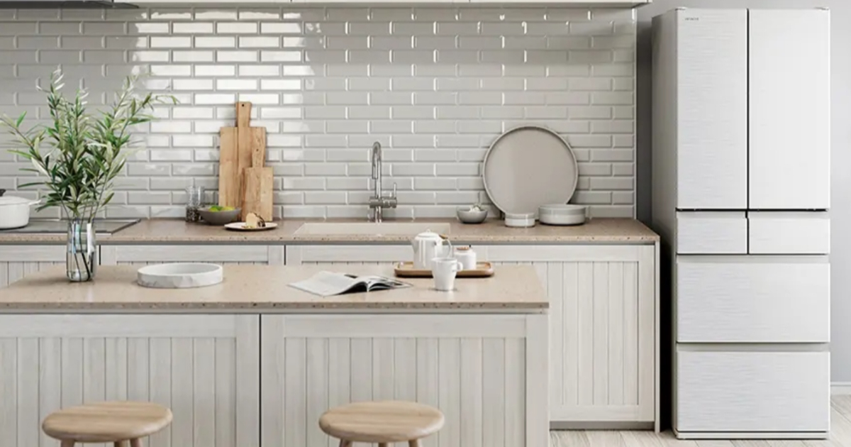 日立冷蔵庫R-H49Xピュアホワイト正面